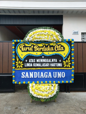 Papan Bunga Duka di Blimbing