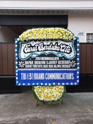 Papan Bunga Duka di Blimbing
